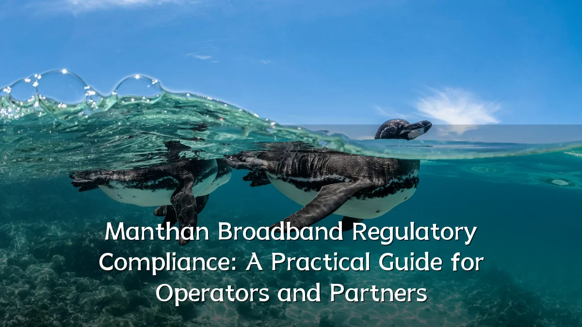 Manthan Broadband Regulatory Compliance: A Practical Guide for Operators and Partners