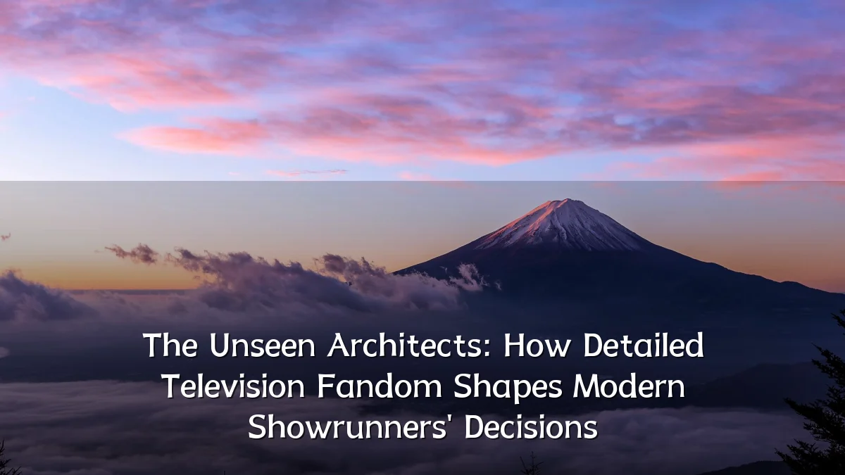 The Unseen Architects: How Detailed Television Fandom Shapes Modern Showrunners' Decisions