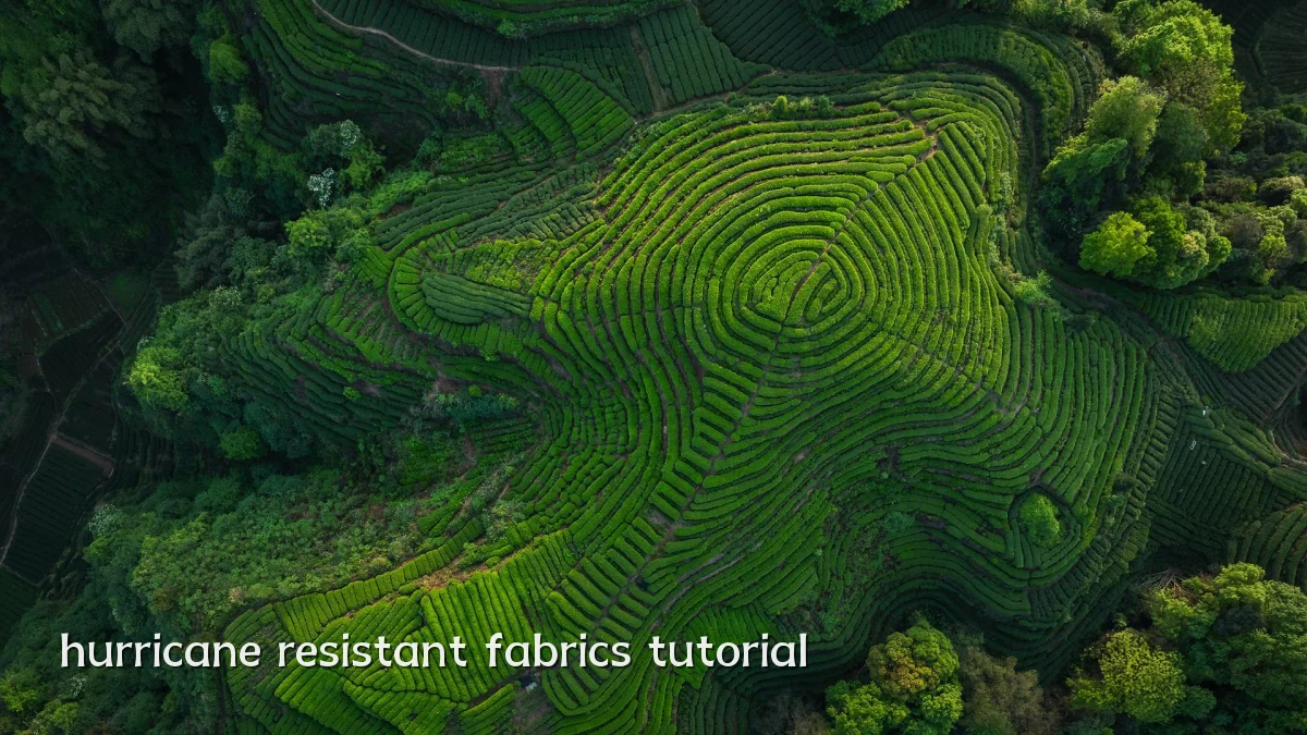 hurricane resistant fabrics tutorial