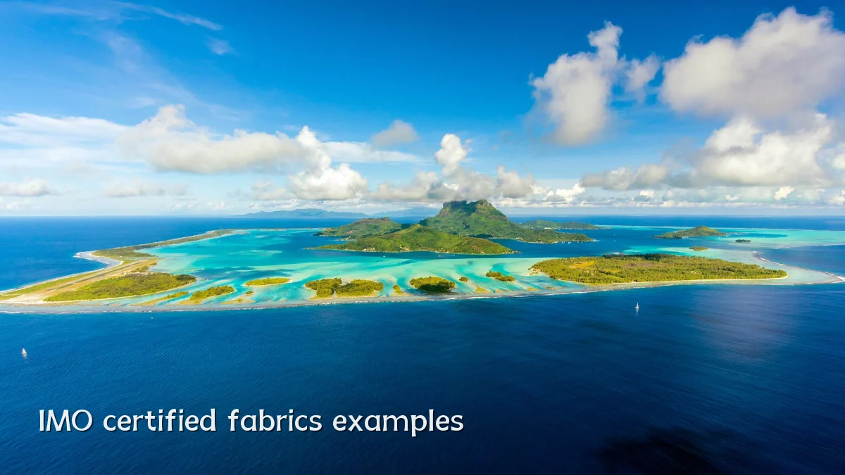 IMO certified fabrics examples