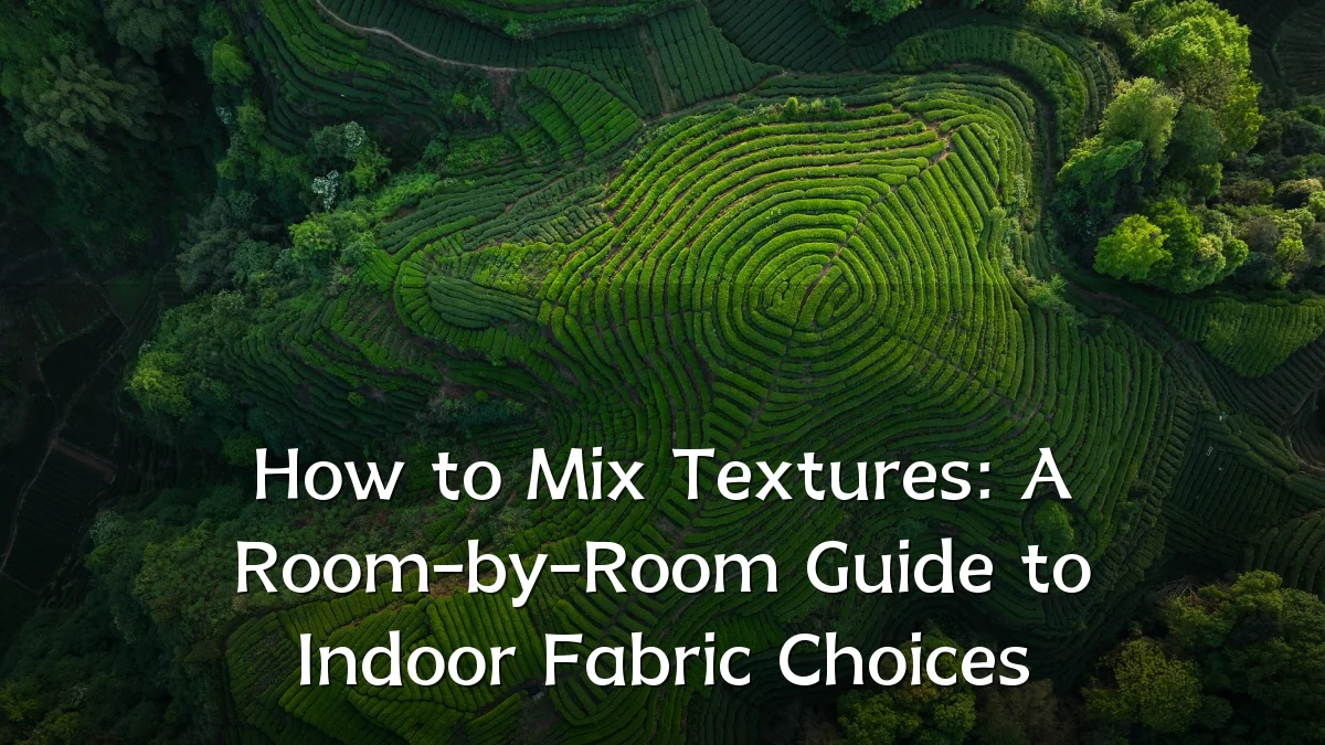 How to Mix Textures: A Room-by-Room Guide to Indoor Fabric Choices