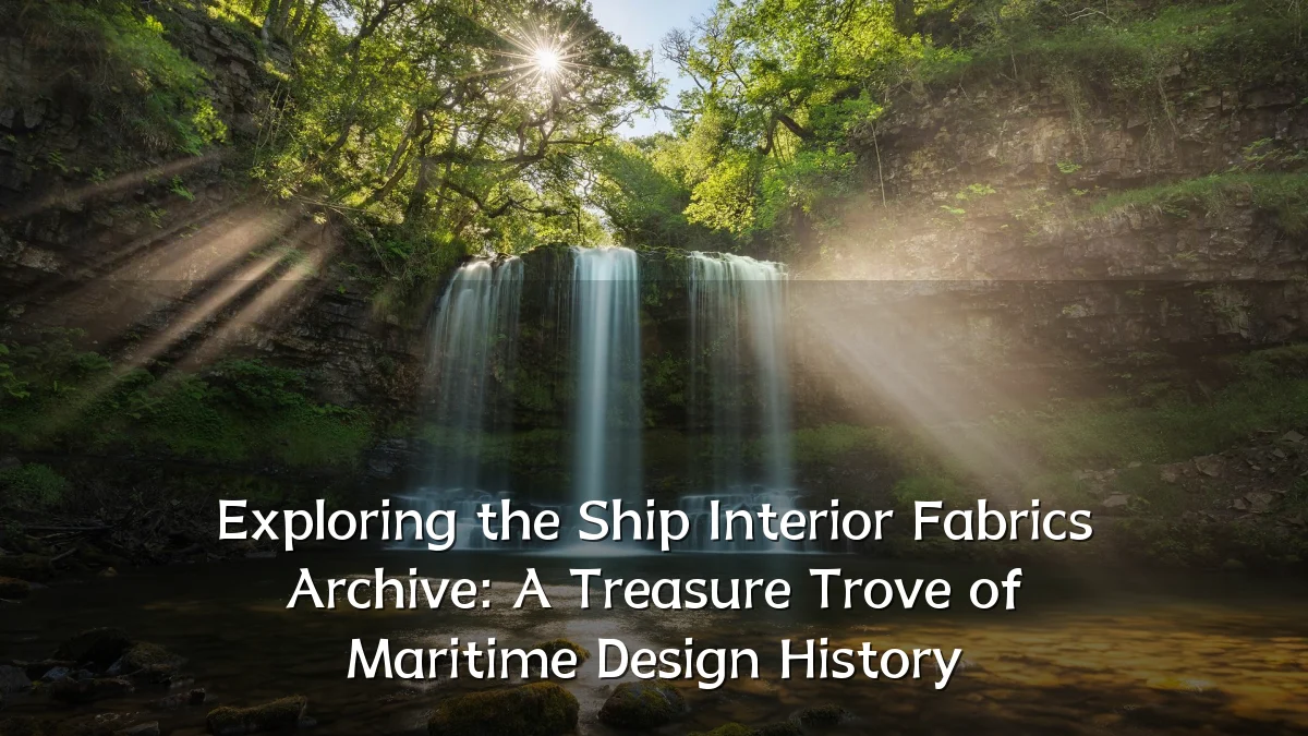 Exploring the Ship Interior Fabrics Archive: A Treasure Trove of Maritime Design History