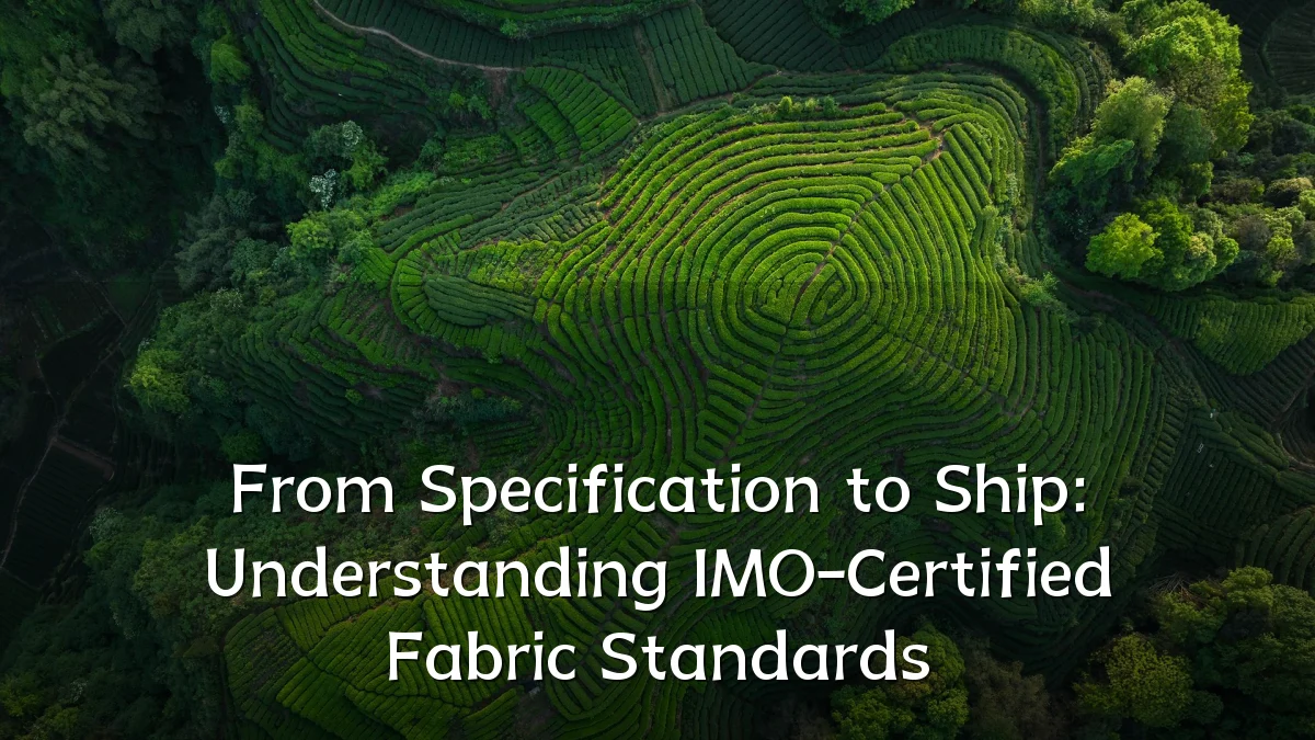 From Specification to Ship: Understanding IMO-Certified Fabric Standards
