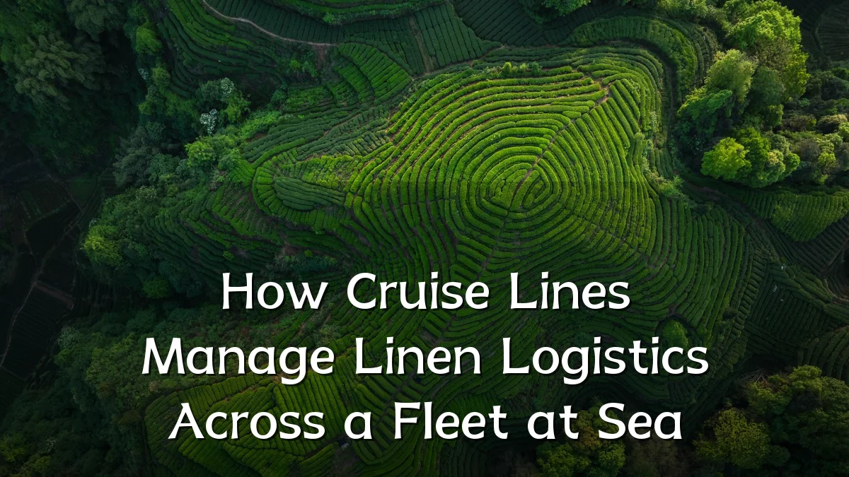How Cruise Lines Manage Linen Logistics Across a Fleet at Sea
