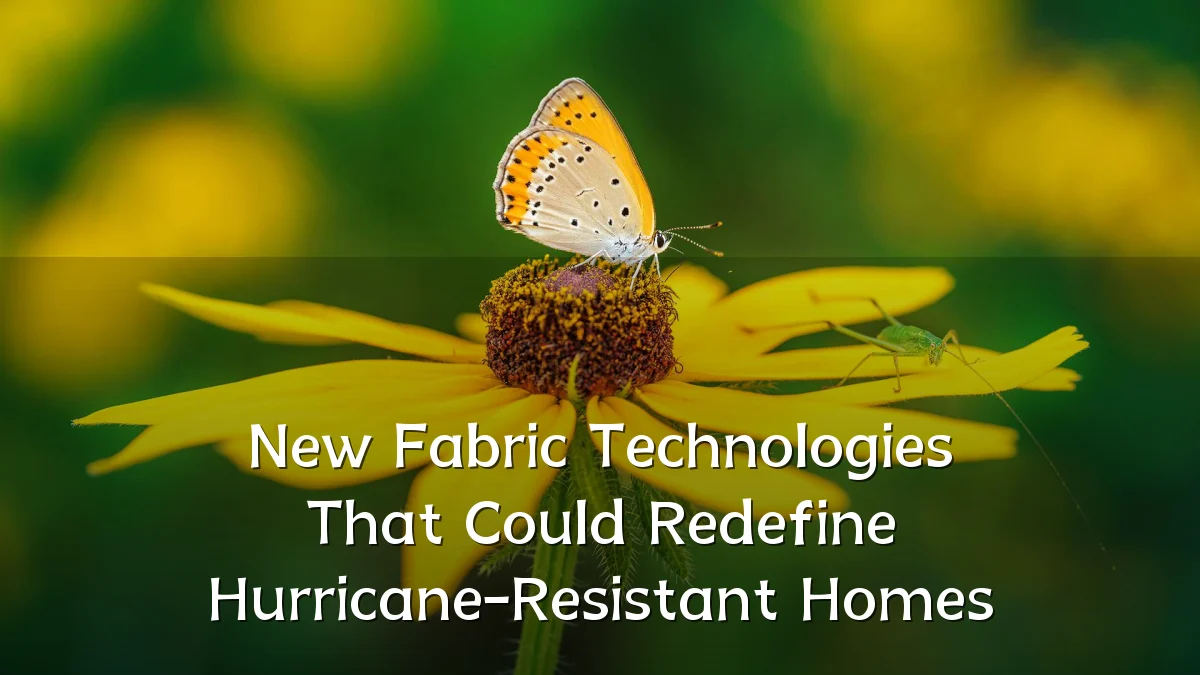 New Fabric Technologies That Could Redefine Hurricane-Resistant Homes