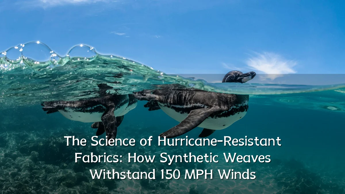 The Science of Hurricane-Resistant Fabrics: How Synthetic Weaves Withstand 150 MPH Winds