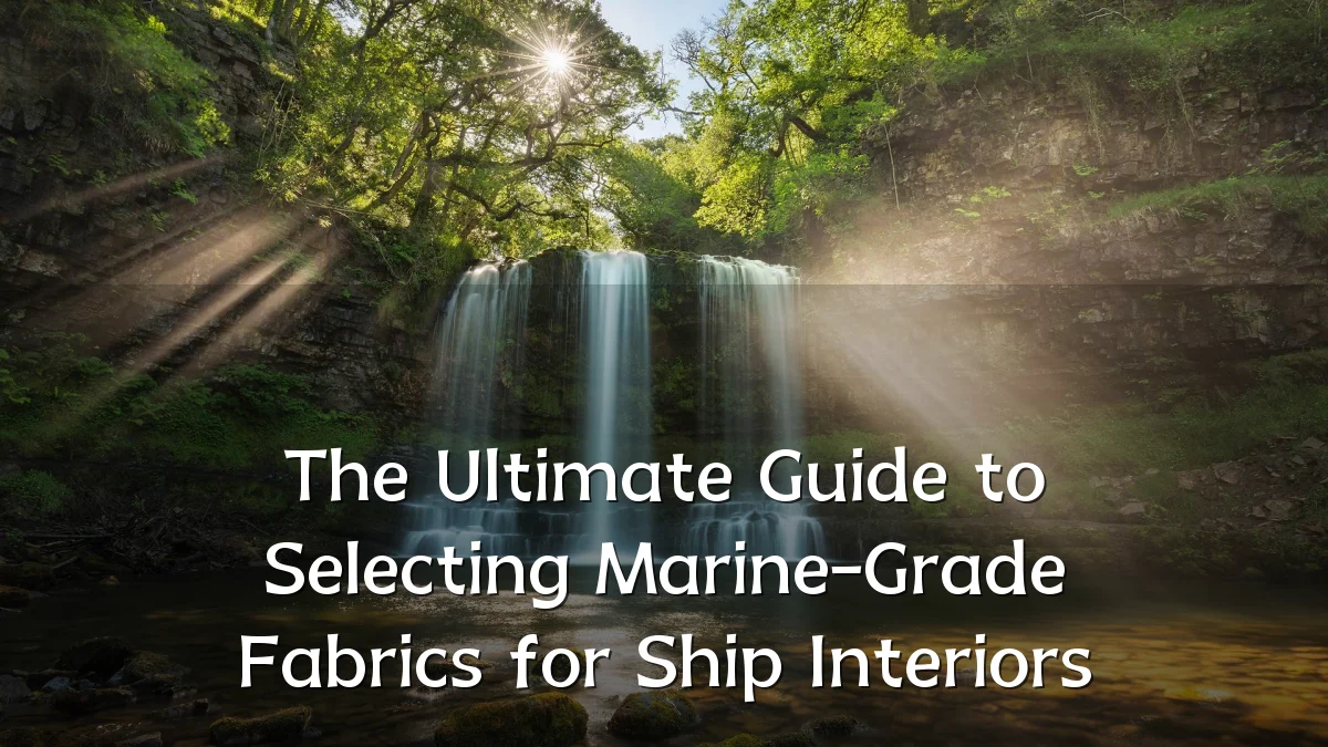 The Ultimate Guide to Selecting Marine-Grade Fabrics for Ship Interiors