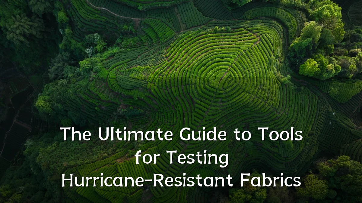 The Ultimate Guide to Tools for Testing Hurricane-Resistant Fabrics